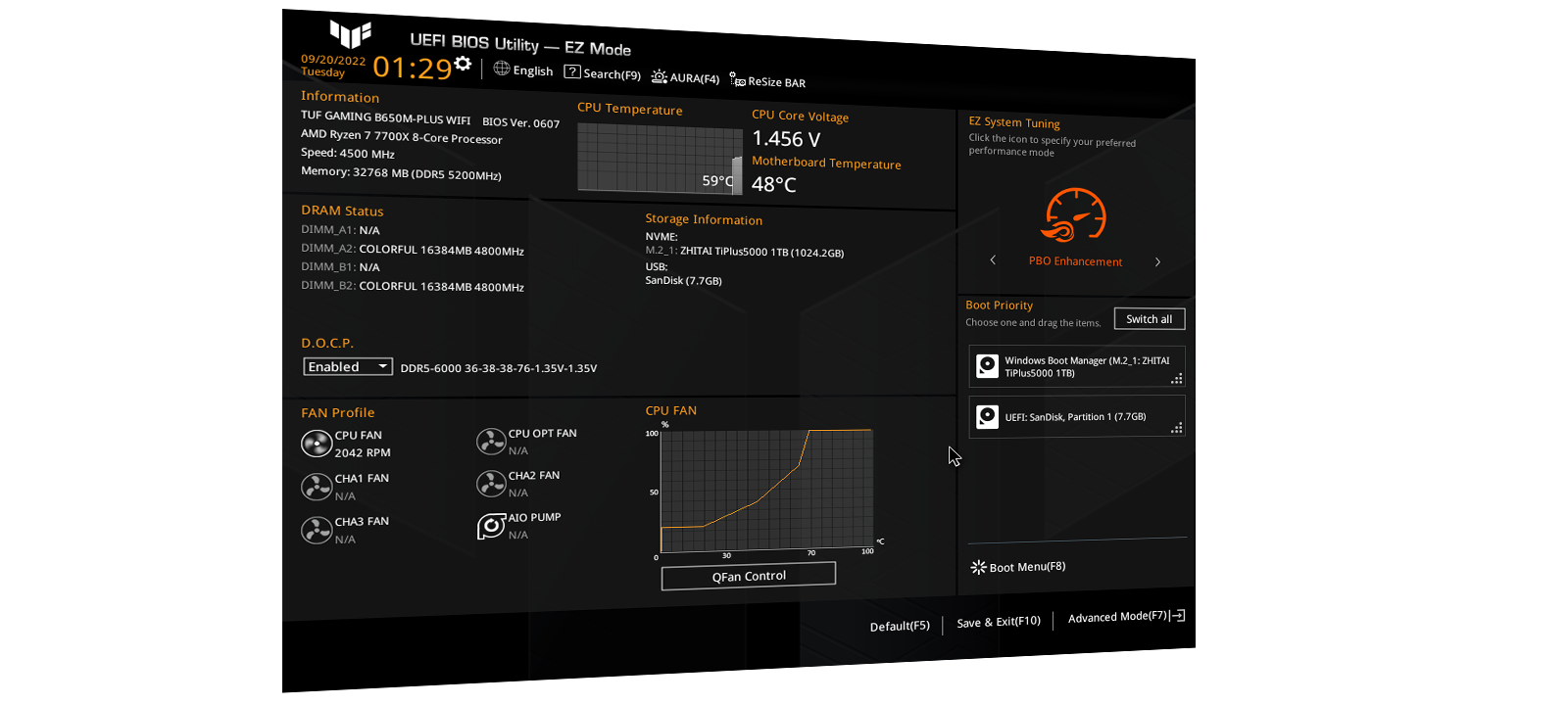 ASUS TUF GAMING B650-PLUS Motherboard | Gplay.bg