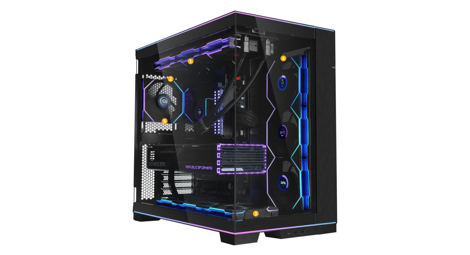 Lian Li UNI FAN TL 120 Black Triple Pack с цена 111.97 EUR - Gplay.bg