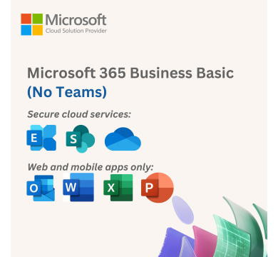 Microsoft 365 Business Basic (no Teams)