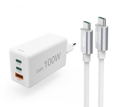 Hama Fast Charger with USB-C Charging Cable