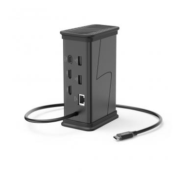 Hama USB-C docking station "Connect2Office Black"