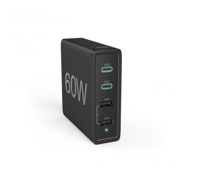 Hama USB charging station with 4 ports