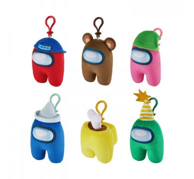 P.M.I. Among Us Clip On Plush Characters