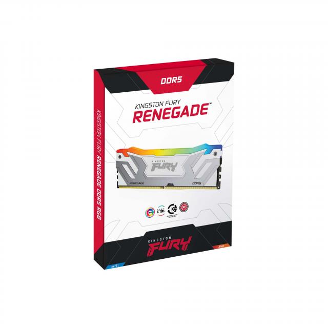 Kingston FURY Renegade White RGB 24GB 8400MT/s DDR5
