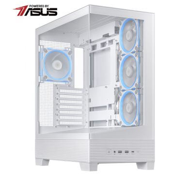 Powered by Asus GPLAY CRUSHER X3D R7 RX9070XT PRIME WHITE D5