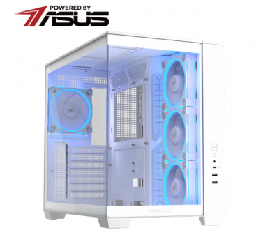 Powered by Asus GPLAY CRUSHER X3D R7 RTX5070TI TUF WHITE D5