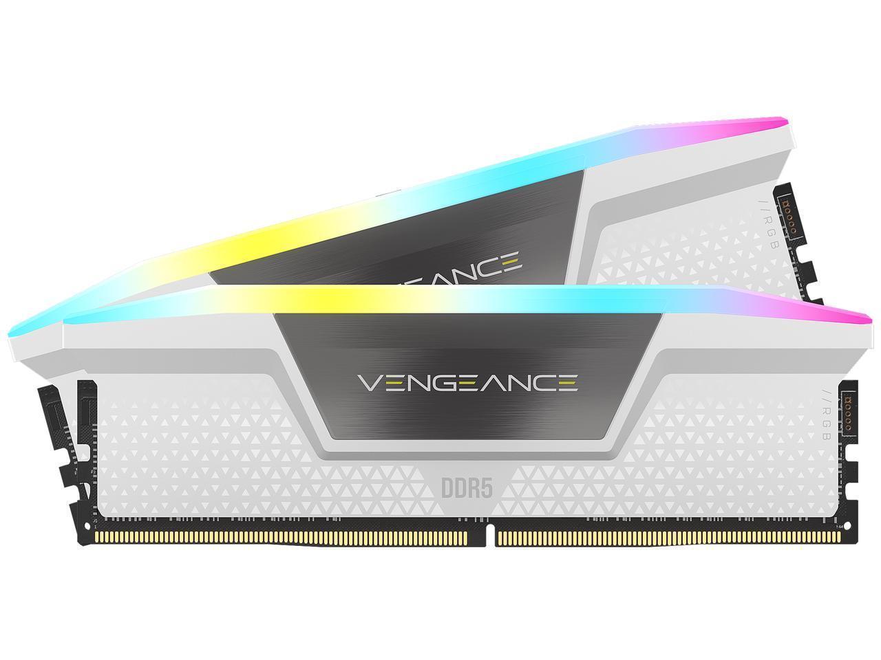 A*e様 CORSAIR/VENGEANCE RGB DDR5 5200 16G Corsair VENGEANCE RGB 32GB (2x16GB) 5200MT/s DDR5 с цена 109.66