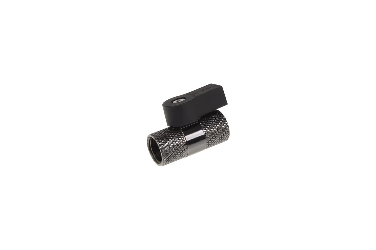 Buy Alphacool 2 Way Ball Valve G1/4 Chrome [1011900] | PC Case Gear