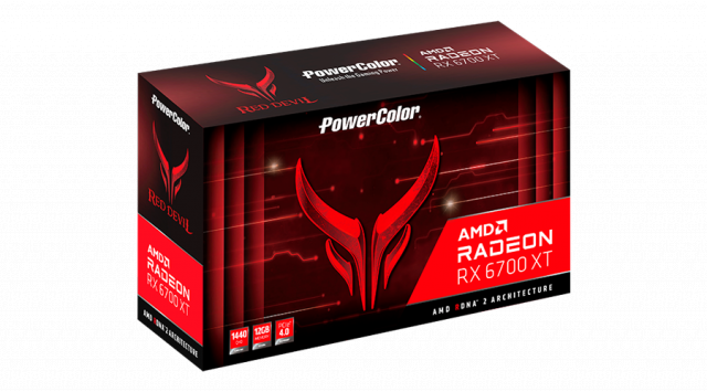 PowerColor Red Devil AMD Radeon RX 6700XT 12G с цена 401.88 EUR
