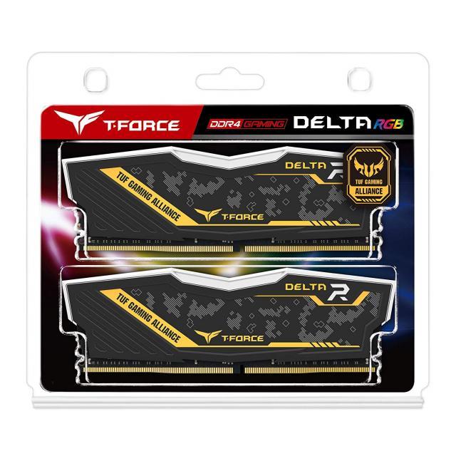 DDR4 T-FORCE TUF Gaming 16GB×2 32GB T-Force Delta RGB TUF 32GB (2x16GB) 3200 MHz с цена 133.19 EUR