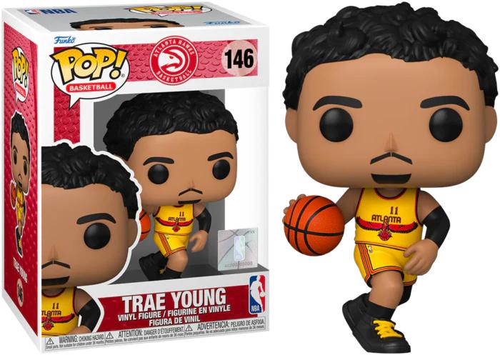 スポーツ Funko Pop! Trae Young #146 Atlanta Hawks Funko POP! Basketball NBA: Atlanta Hawks - Trae Young (City