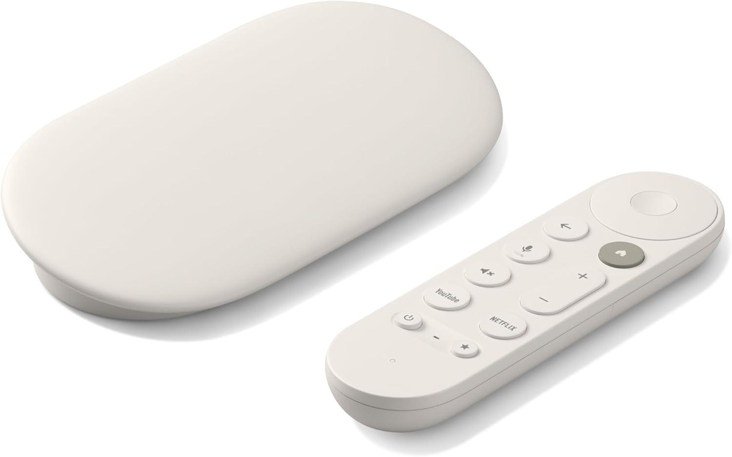 Chromecast with Google TV 4Kモデル　ホワイト Google Chromecast with Google TV с цена 85.12 EUR - Gplay.bg
