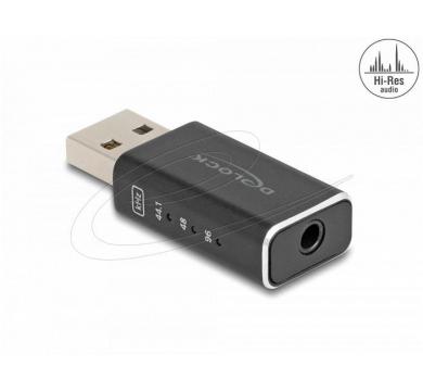 Delock USB Gaming DAC 24 Bit / 96 kHz High Res Audio