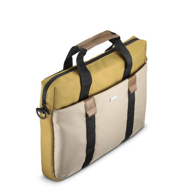 Castelijn & Beerens 15.6 inch leren laptoptas Donna Vera rood