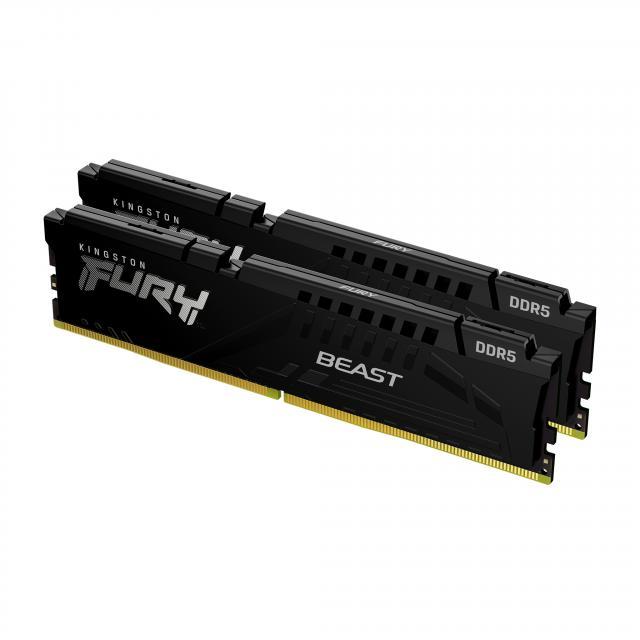 Kingston FURY Beast Black 32GB (2x16GB) 6000MT/s DDR5 с цена