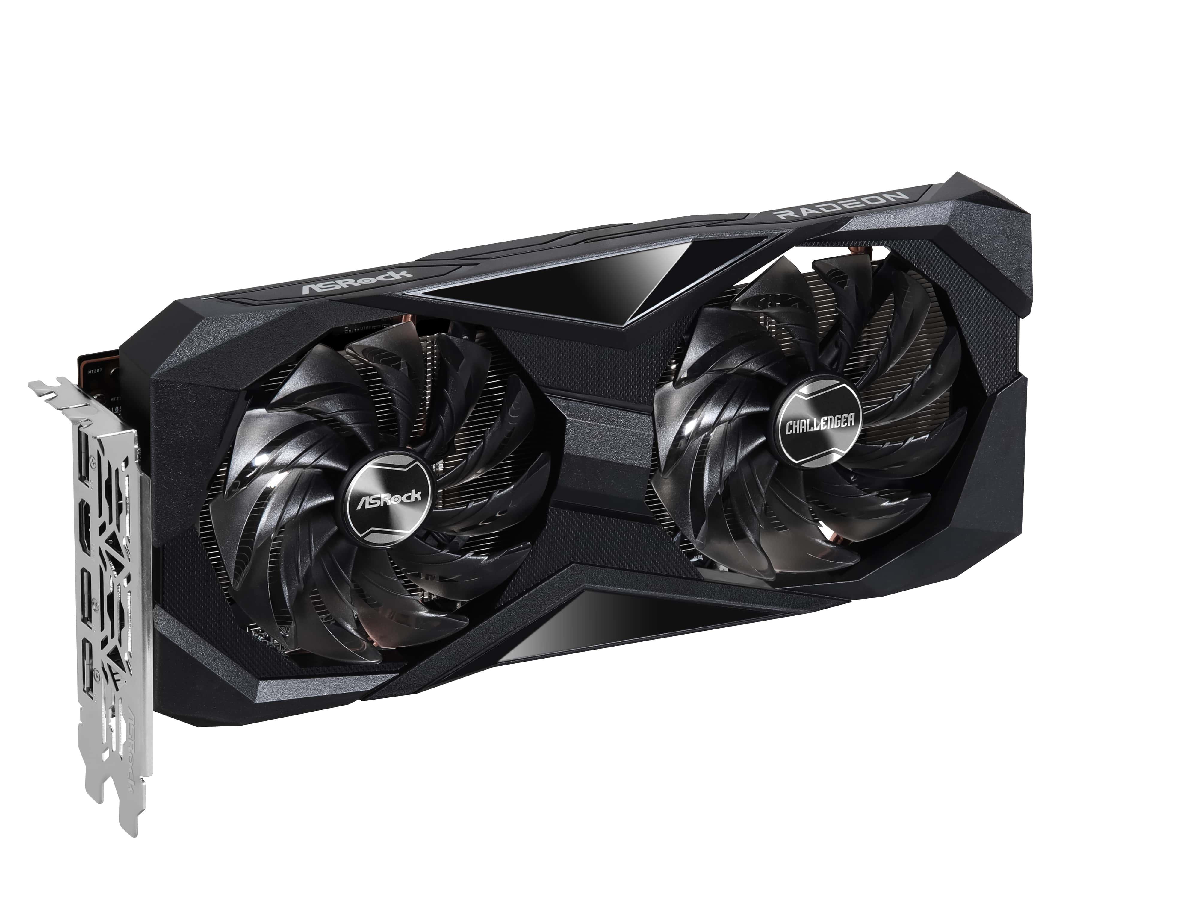 Carte Graphique ASRock Radeon RX 7600 Challenger 8Go GDDR6 - PCIe 4.0, HDMI 2.1, DisplayPort