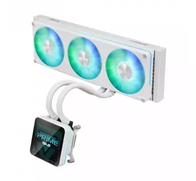 ASUS Prime SLC II 360 ARGB LCD White Edition