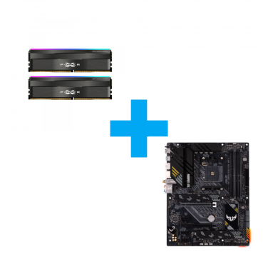 Silicon Power XPOWER Zenith RGB 32GB (2x16GB) 3200MT/s DDR4 + ASUS TUF GAMING B550-PLUS WIFI II