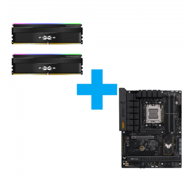 Silicon Power XPOWER Zenith 32GB (2x16GB) 6000MT/s DDR5 + ASUS TUF GAMING B650-PLUS