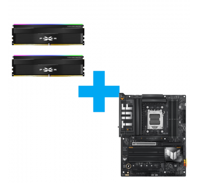 Silicon Power XPOWER Zenith 32GB (2x16GB) 6000MT/s DDR5 + ASUS TUF GAMING X870-PLUS WIFI