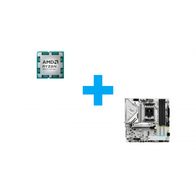 AMD RYZEN 7 9850X3D TRAY + ASRock B850M STEEL LEGEND WIFI