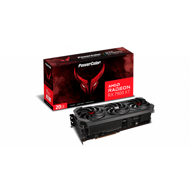 PowerColor Radeon RX 7900 XT 20G – Scheda Video Gaming, 20GB GDDR6, Alta Prestazione