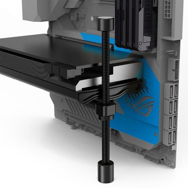 Soporte Para Tarjeta Gráfica Jonsbo VC-20 - Color Negro, Peso 36g, Compatible Con Múltiples Modelos