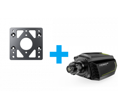 MOZA Universal Base Mount Adapter + R16 V2 Wheel Base