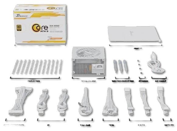 Seasonic CORE GX White ATX 3.1 650W (2024)