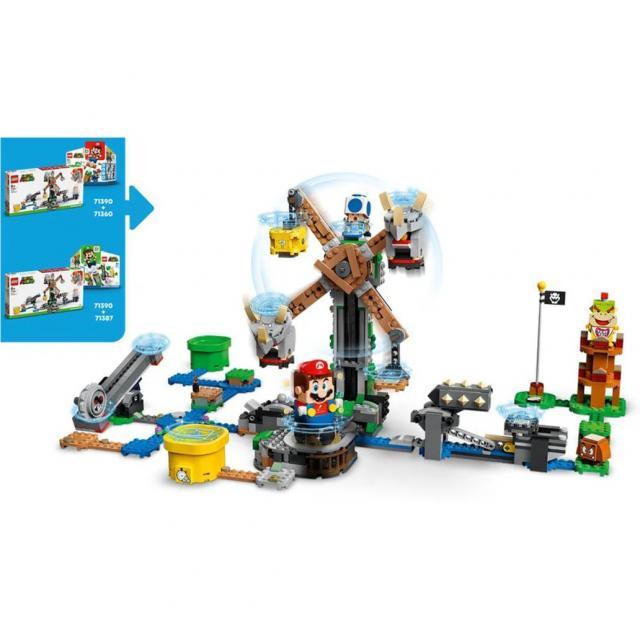 LEGO Super Mario - Reznor Knockdown Expansion Set - 71390 | Gplay.bg