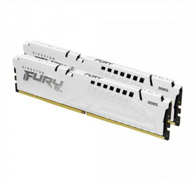 Kingston FURY Beast White 32GB (2x16GB) 6000MT/s DDR5
