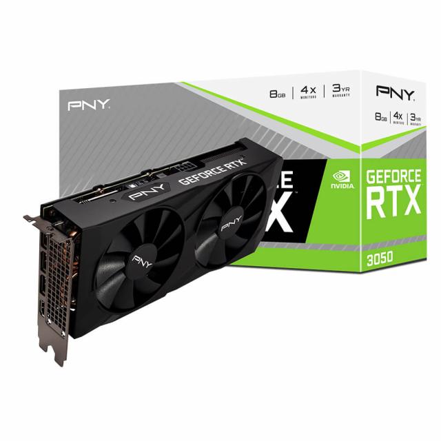 PNY GeForce RTX 3050 8GB Verto Dual Fan