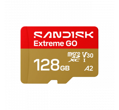 SanDisk Extreme GO microSD UHS-I Card 128GB
