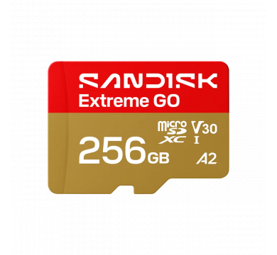 SanDisk Extreme GO microSD UHS-I Card 256GB