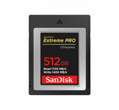 SanDisk Extreme Pro CFexpress Card Type-B 512GB