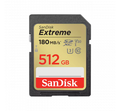 SanDisk Extreme SD UHS-I Card 512GB