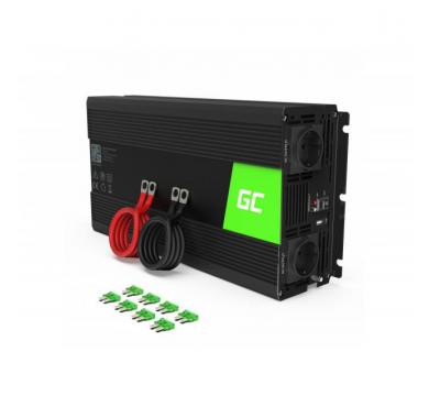 Green Cell Car Power Inverter Converter 24V to 230V 1500W/3000W