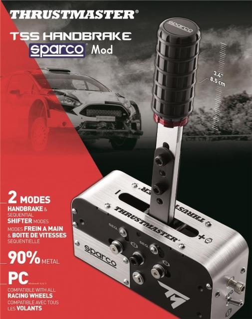 There's now a Sparco handbrake for racing games | Top Gear