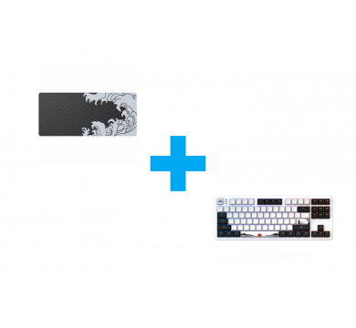 Dark Project 87 Fuji V2 RGB TKL + Bushido XL