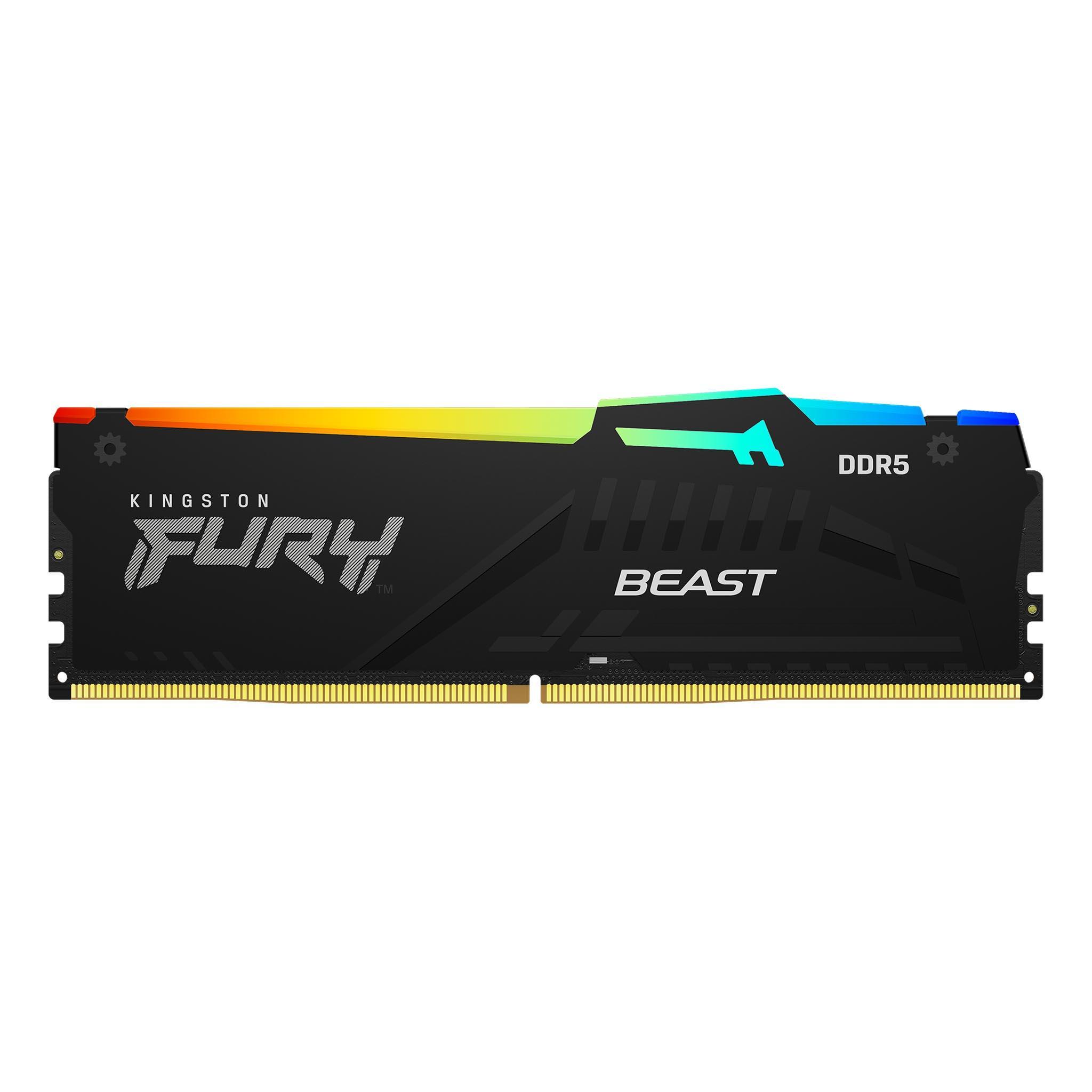 Kingston FURY Beast Black RGB EXPO 32GB (2x16GB) DDR5 6000MT/s с