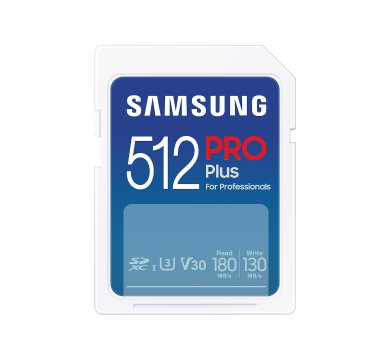 Samsung PRO Plus SD Card (2023) 512GB