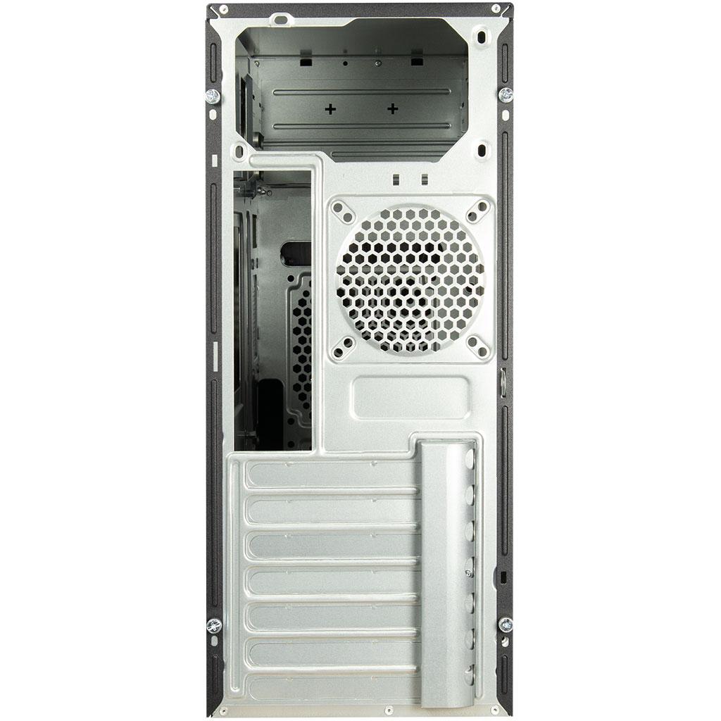 Inter-Tech IT- 5905 midi tower behuizing Zwart | 2x USB-A