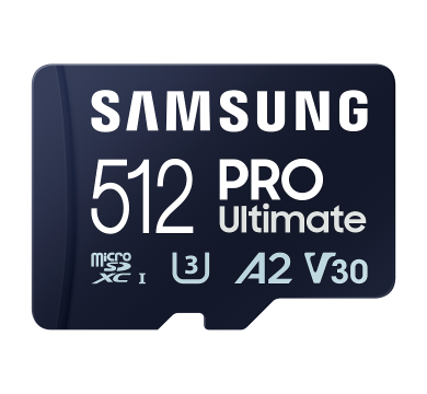Samsung PRO Ultimate microSD card (2023) 512GB