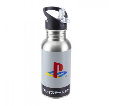 Paladone Playstation Heritage Metal Water Bottle