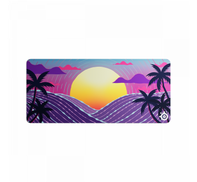 SteelSeries QcK XXL - Neon Sunset
