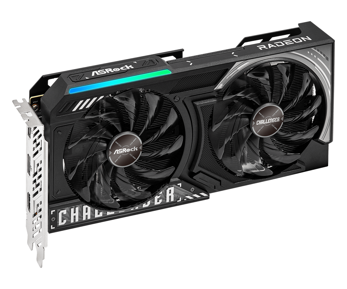 新品 ASRock Radeon RX 9060XT CL 16GB OC ASRock AMD Radeon RX 9060 XT Challenger 16GB OC с цена 507.12 EUR