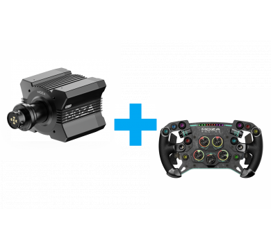 MOZA R12 V2 Direct Drive + GS V2P GT Wheel