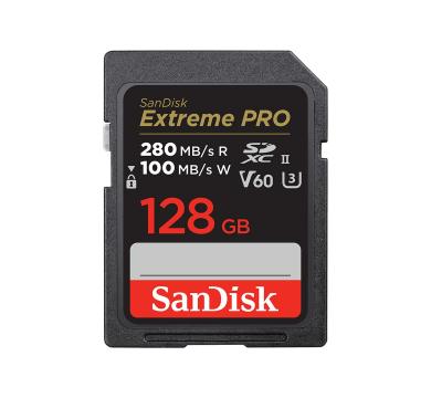 SanDisk Extreme PRO SDXC UHS-II Card 128GB