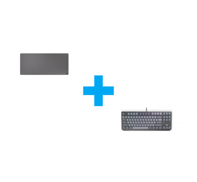 ENDORFY Thock V2 TKL + ENDORFY Stoneflow Gray - XL