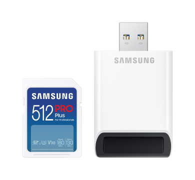 Samsung PRO Plus SD Card (2023) 512GB